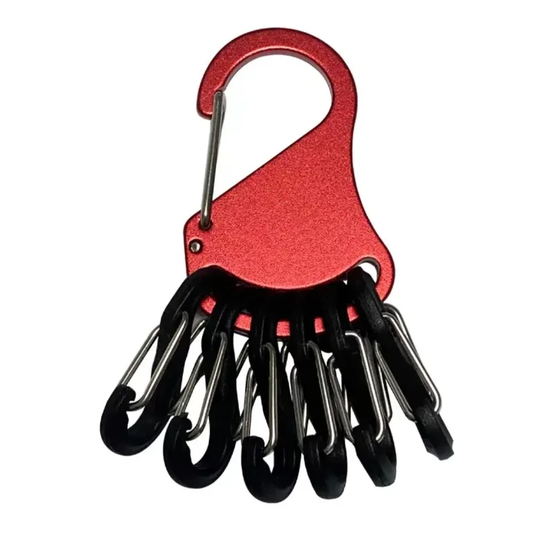 Accesorio MOLLE táctico para cinturón con hebilla anilla 8 fluorescente - imagen 2