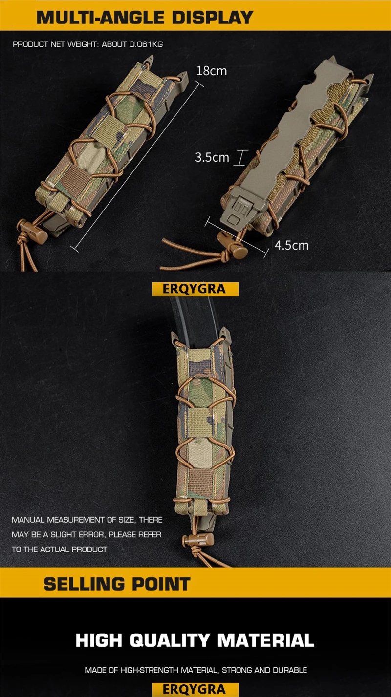 Detalle del tejido CORDURA y sistema de ajuste