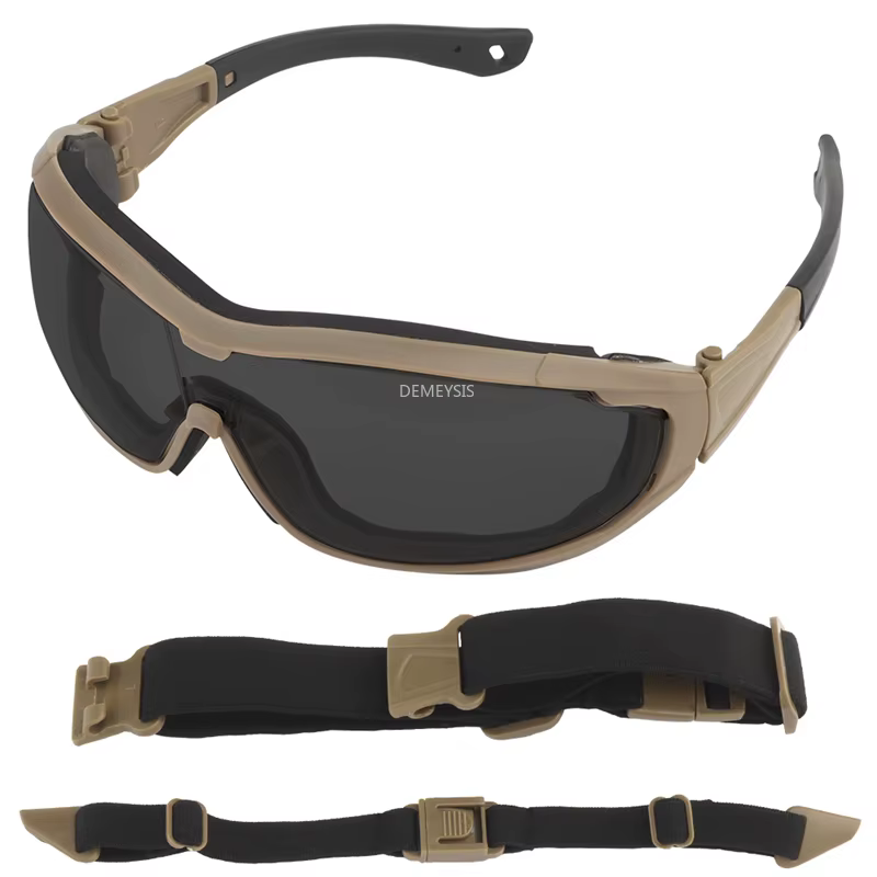 Gafas tiro tácticas protección UV – Airsoft Paintball senderismo - imagen 4