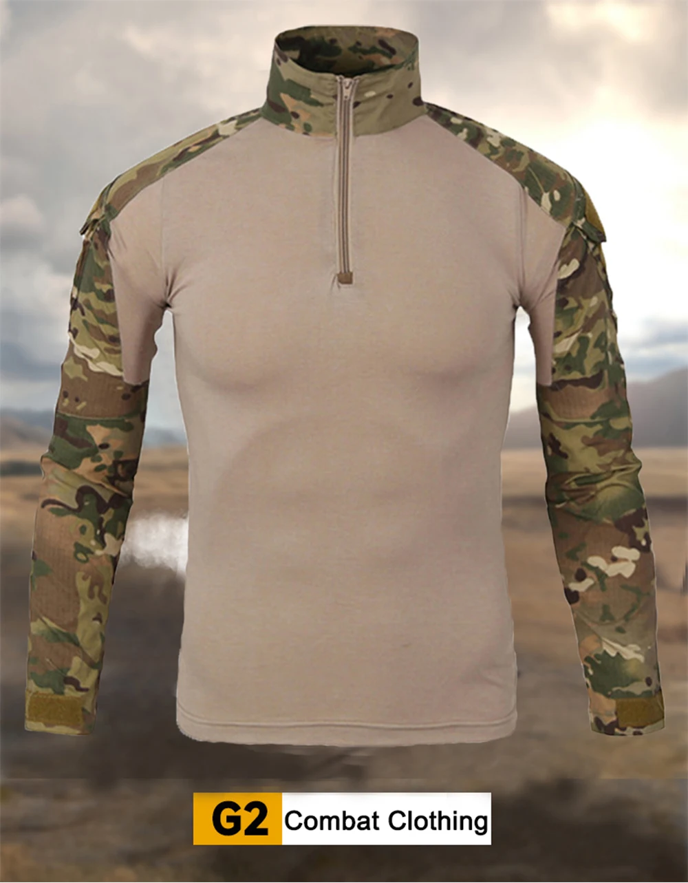 Camiseta verde con bolsillo