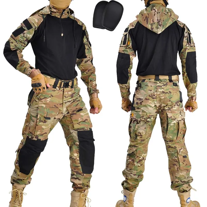 Uniforme táctico HAN WILD CP camuflaje ripstop militar - imagen 3