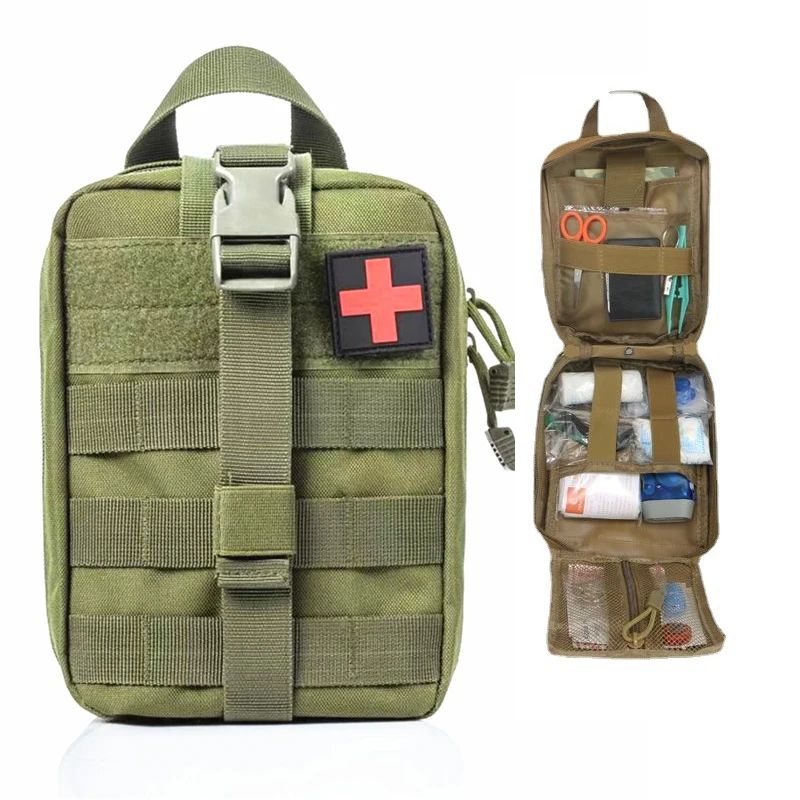 Botiquín MOLLE primeros auxilios táctico militar
