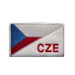 Parche bordado bandera España y Europa para uniforme táctico