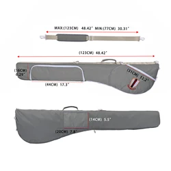 Bolsa de transporte Tourbon de nailon impermeable para golf