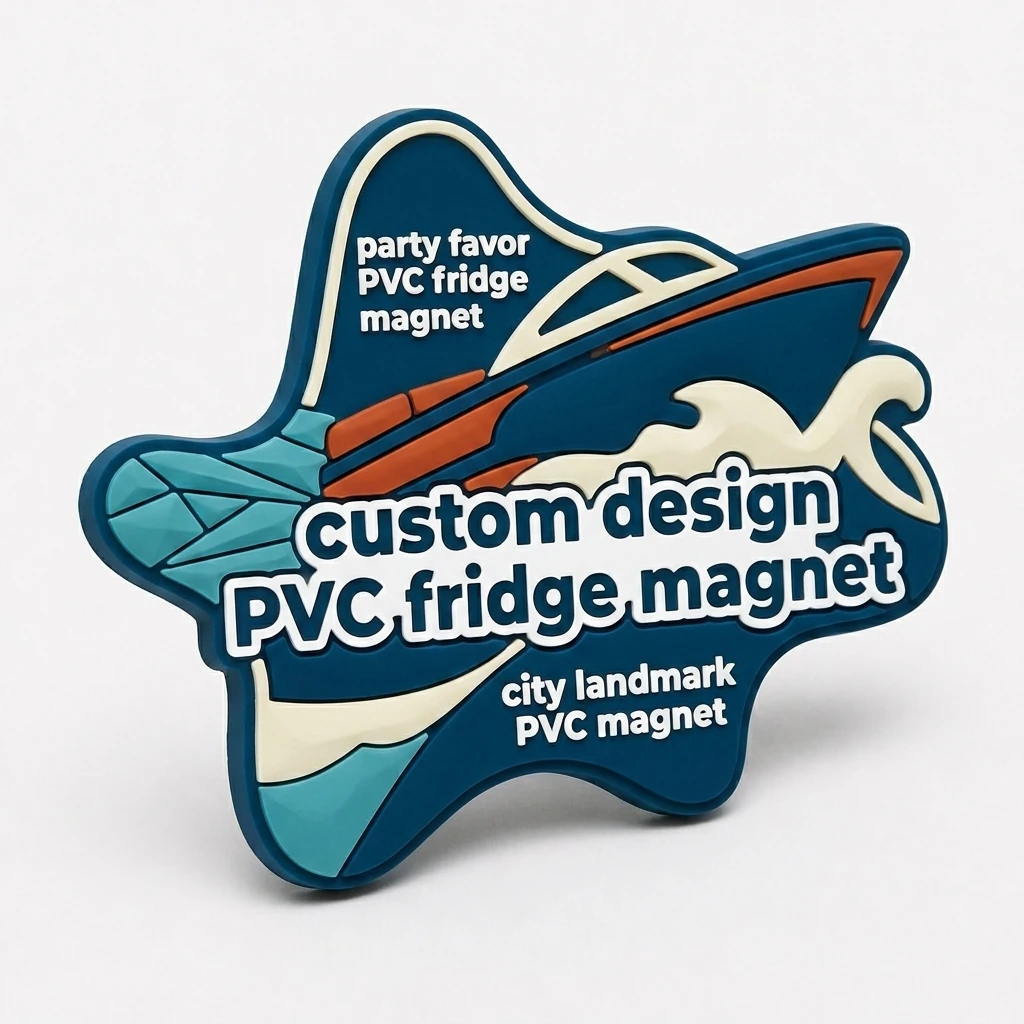 Imán de nevera de PVC blando personalizado con logotipo - imagen 2