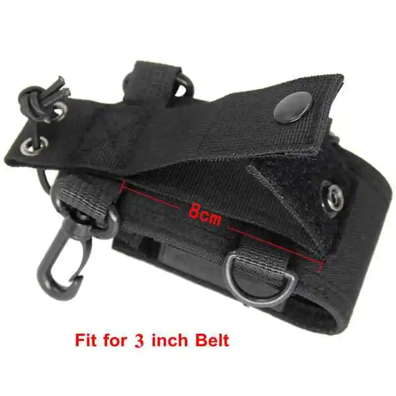Bolsa táctica MOLLE para walkie talkie, cintura y hombro - imagen 3