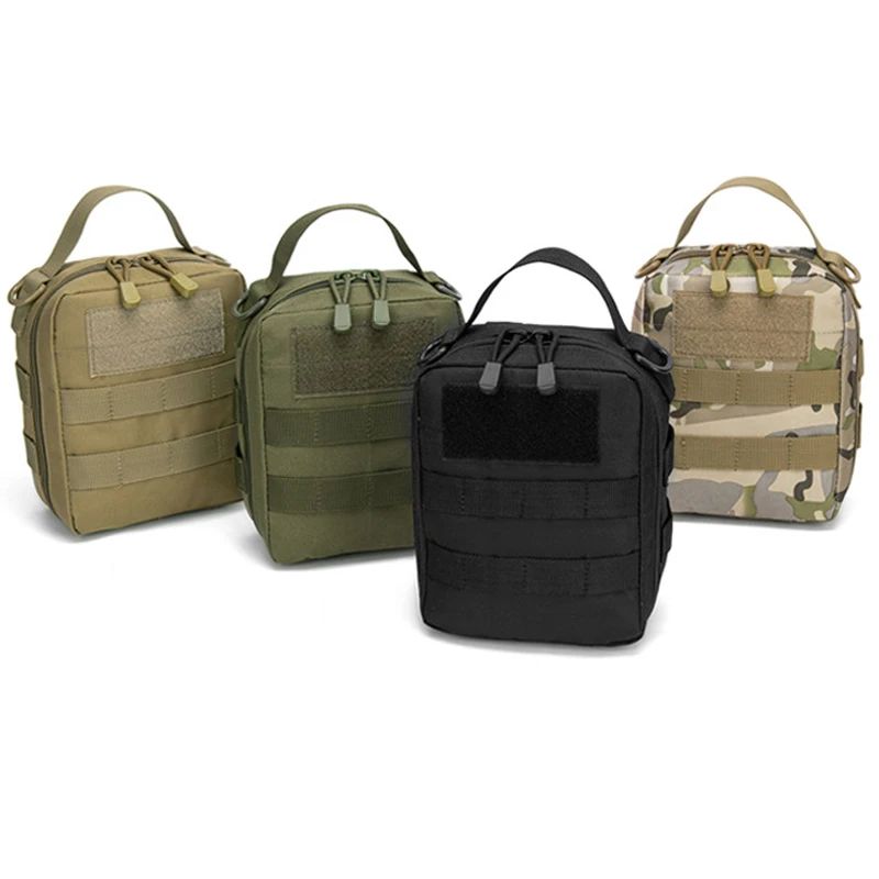 Bolsa IFAK táctica MOLLE médica con parche para emergencias - imagen 4