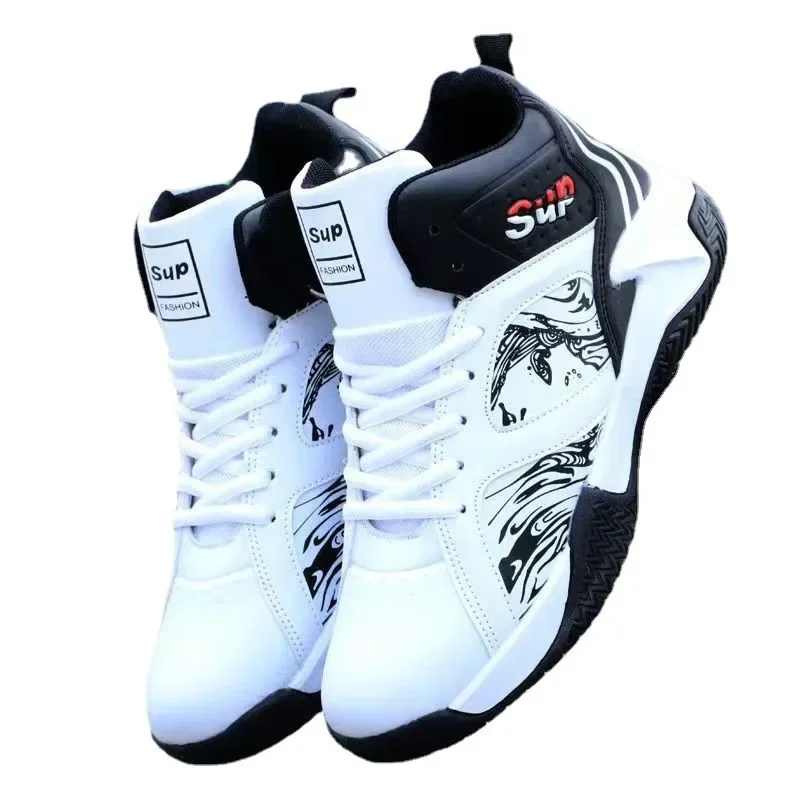 Zapatillas de baloncesto para hombre con amortiguación y tracción - imagen 4
