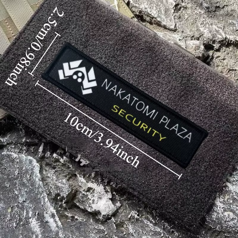 Parche táctico impreso - insignia moral militar para mochila Velcro
