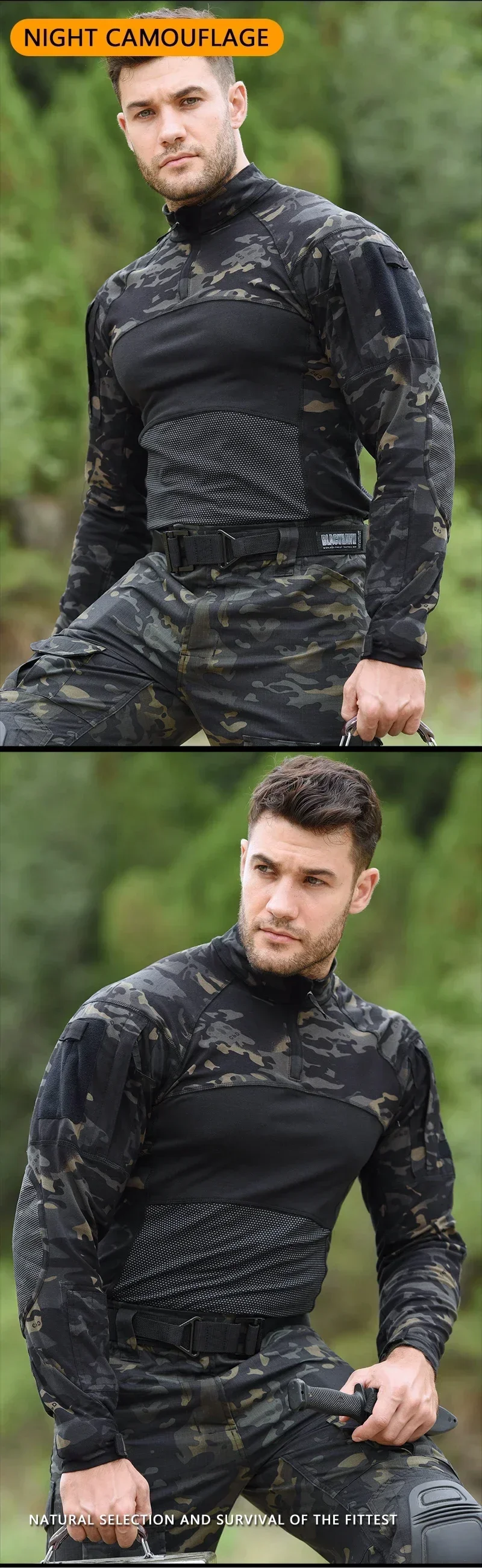 Variantes de color y estilo pullover