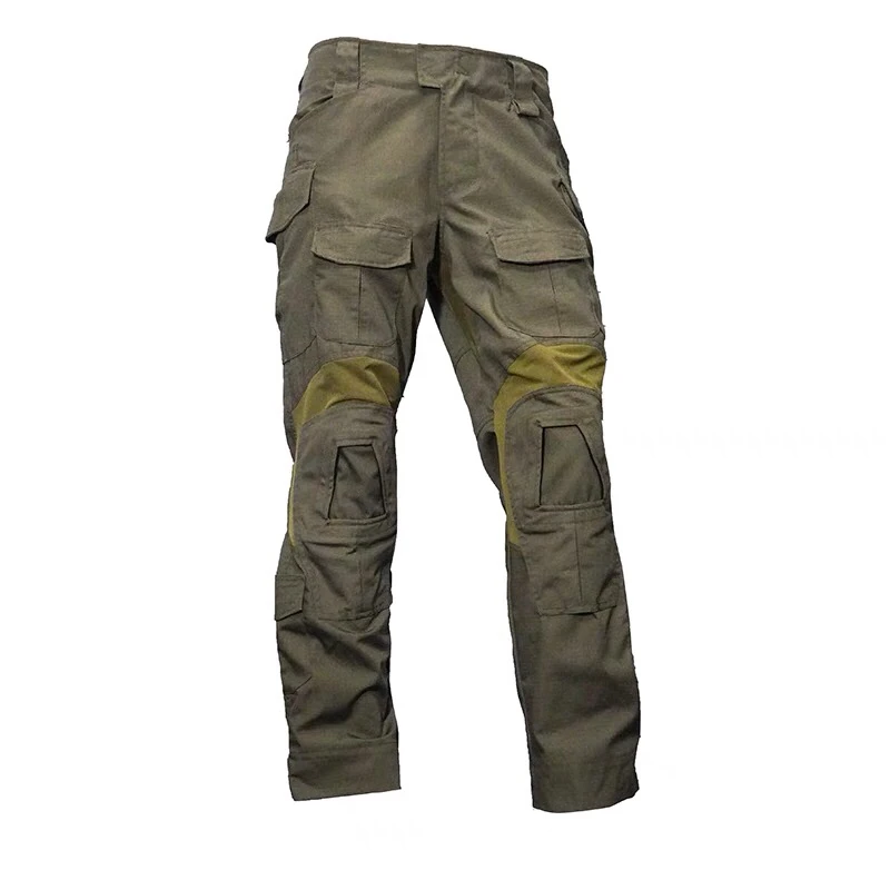 Pantalones tácticos RG GEN3 de algodón y poliéster verde