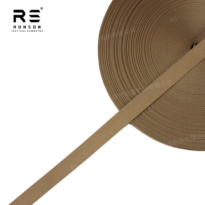 Cinta de nylon táctica color tan para equipamiento militar y outdoor - imagen 3
