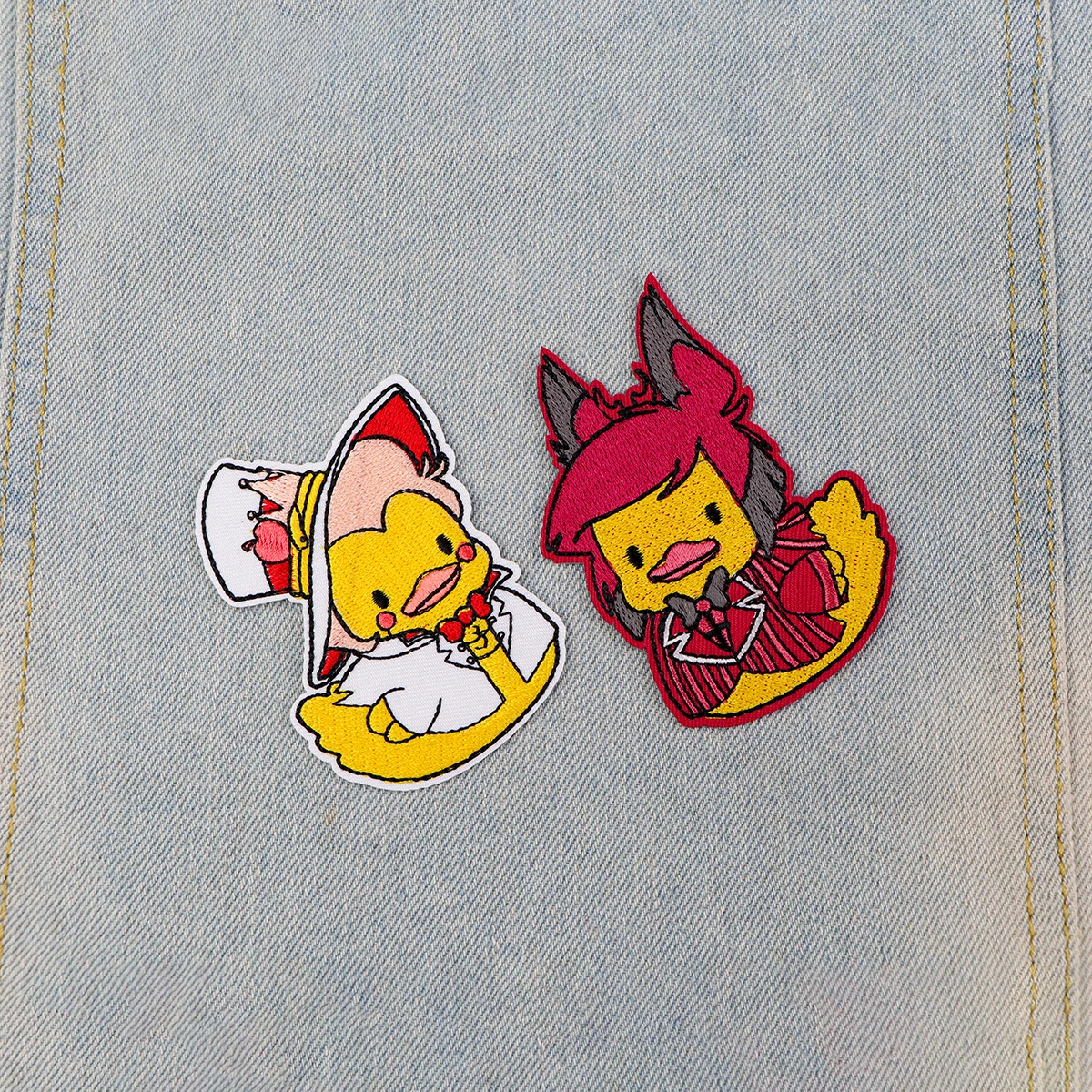 Parche bordado pato anime divertido – Para coser o planchar en ropa - imagen 5