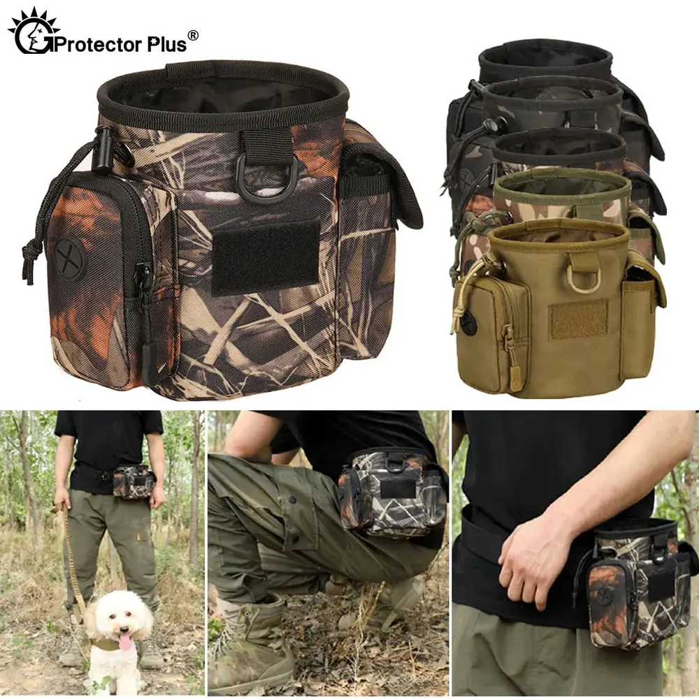 Bolsa cintura táctica entrenamiento perros gran capacidad