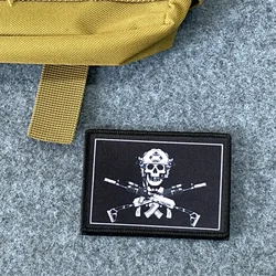 Parche táctico velcro calavera – Para chalecos y equipo MOLLE