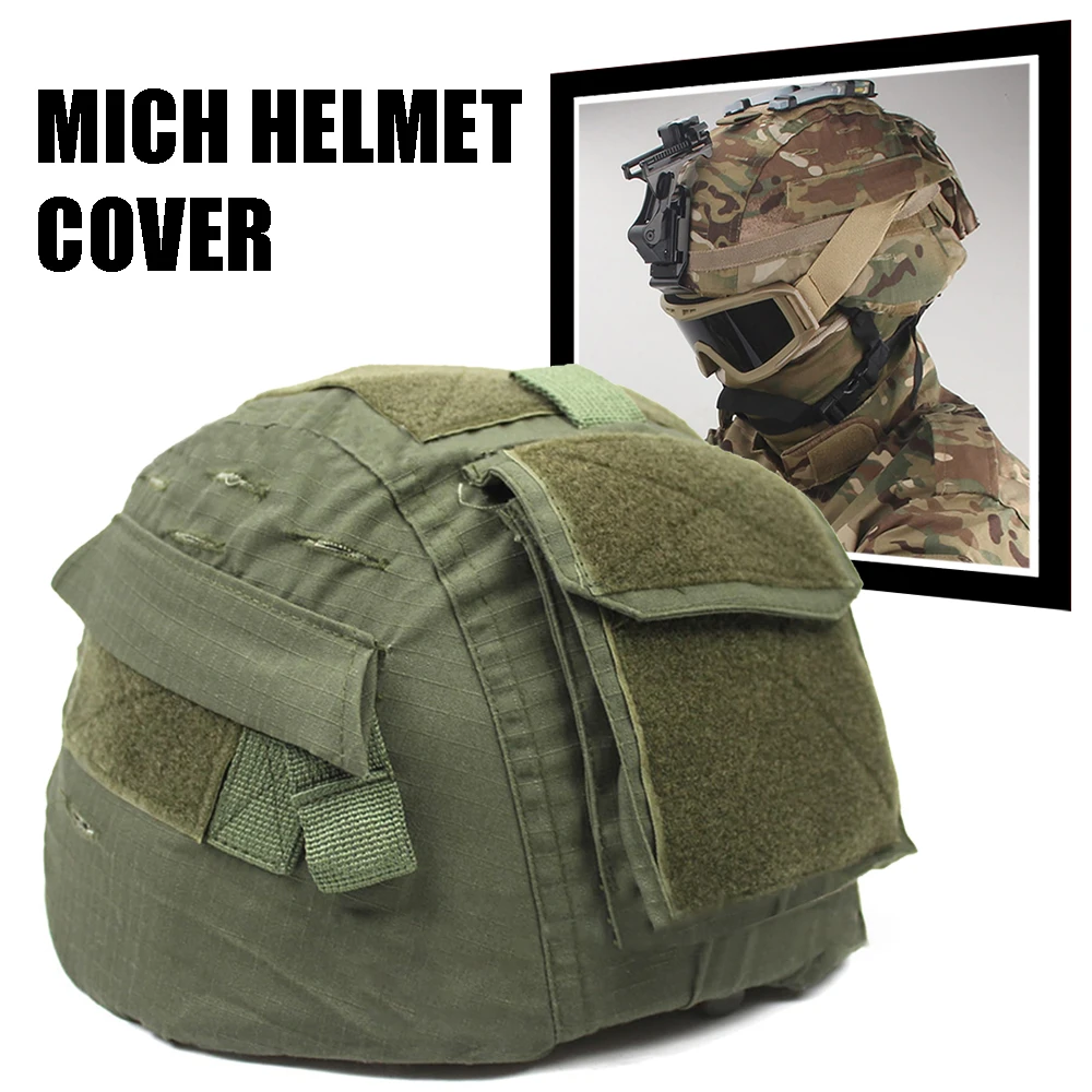 Funda casco táctico MICH 2000 ACH – Cubierta para airsoft y paintball - imagen 3
