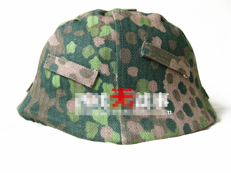 DOT44 Cubierta táctica de casco camuflaje guisante alemán - imagen 2