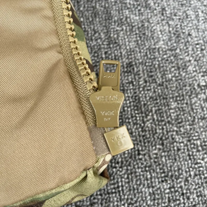 Bolsa táctica con cremallera para portaplacas Multicam ripstop - imagen 5