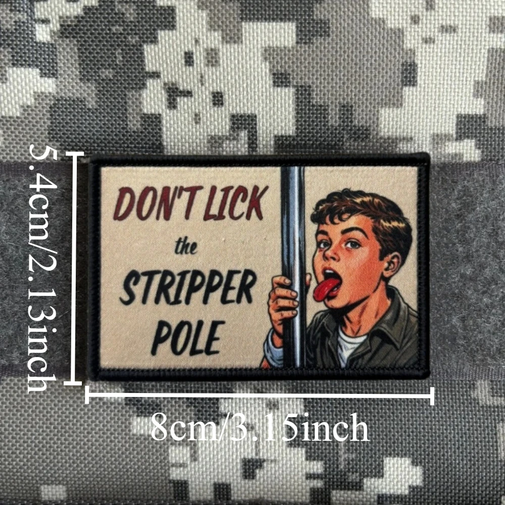 Parche táctico impreso gancho y bucle para ropa y mochila militar - imagen 4