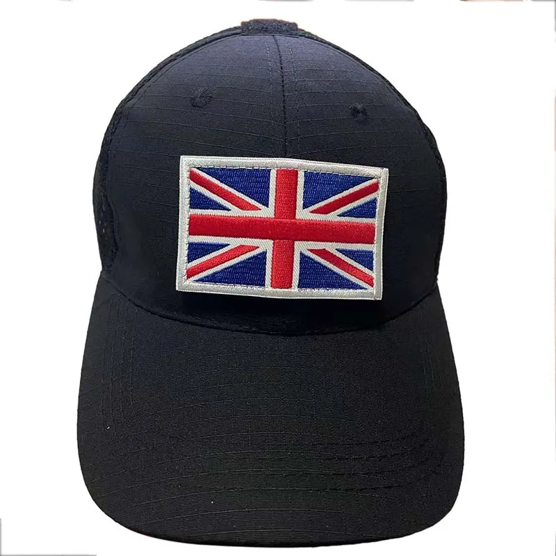Parche táctico bordado IR Union Jack Reino Unido, reflectante - imagen 2