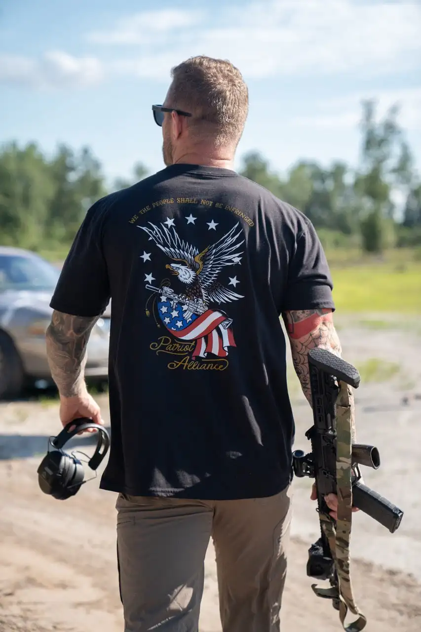 Patriot Alliance Camiseta táctica unisex alta gama de lujo - imagen 4