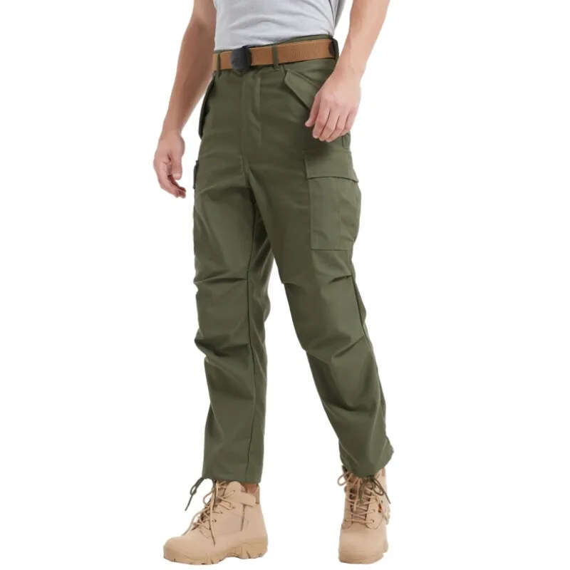 Pantalones tácticos US M65 retro multibolsillos para trabajo - imagen 3