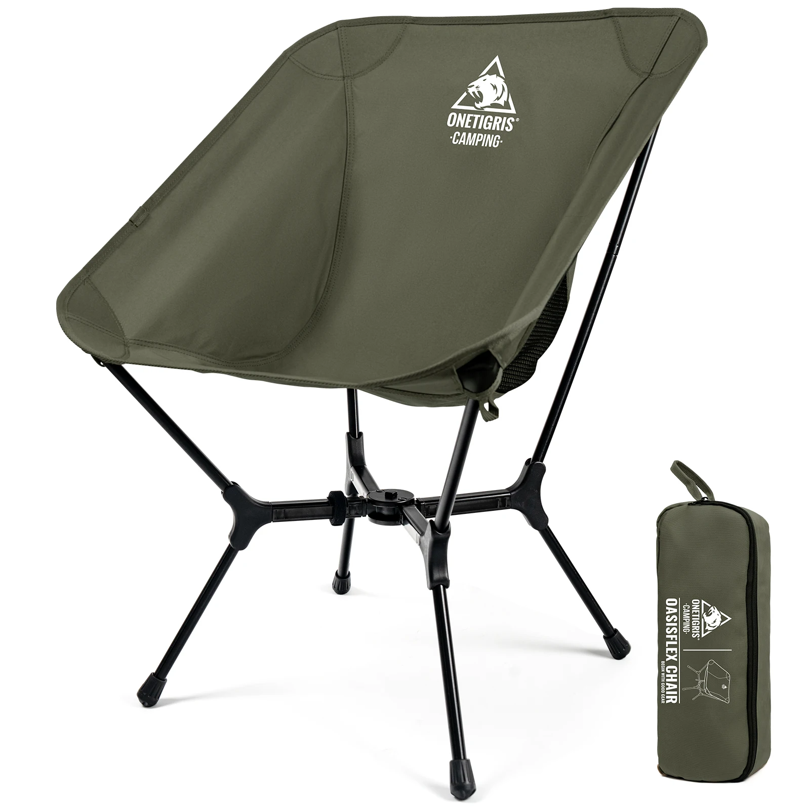 OneTigris OasisFlex silla plegable ultraligera para camping y picnic - imagen 3