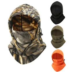 Pasamontañas polar acolchado térmico con protección facial – Invierno