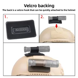SureFire M300/M600: soporte de linterna táctica para casco de aluminio