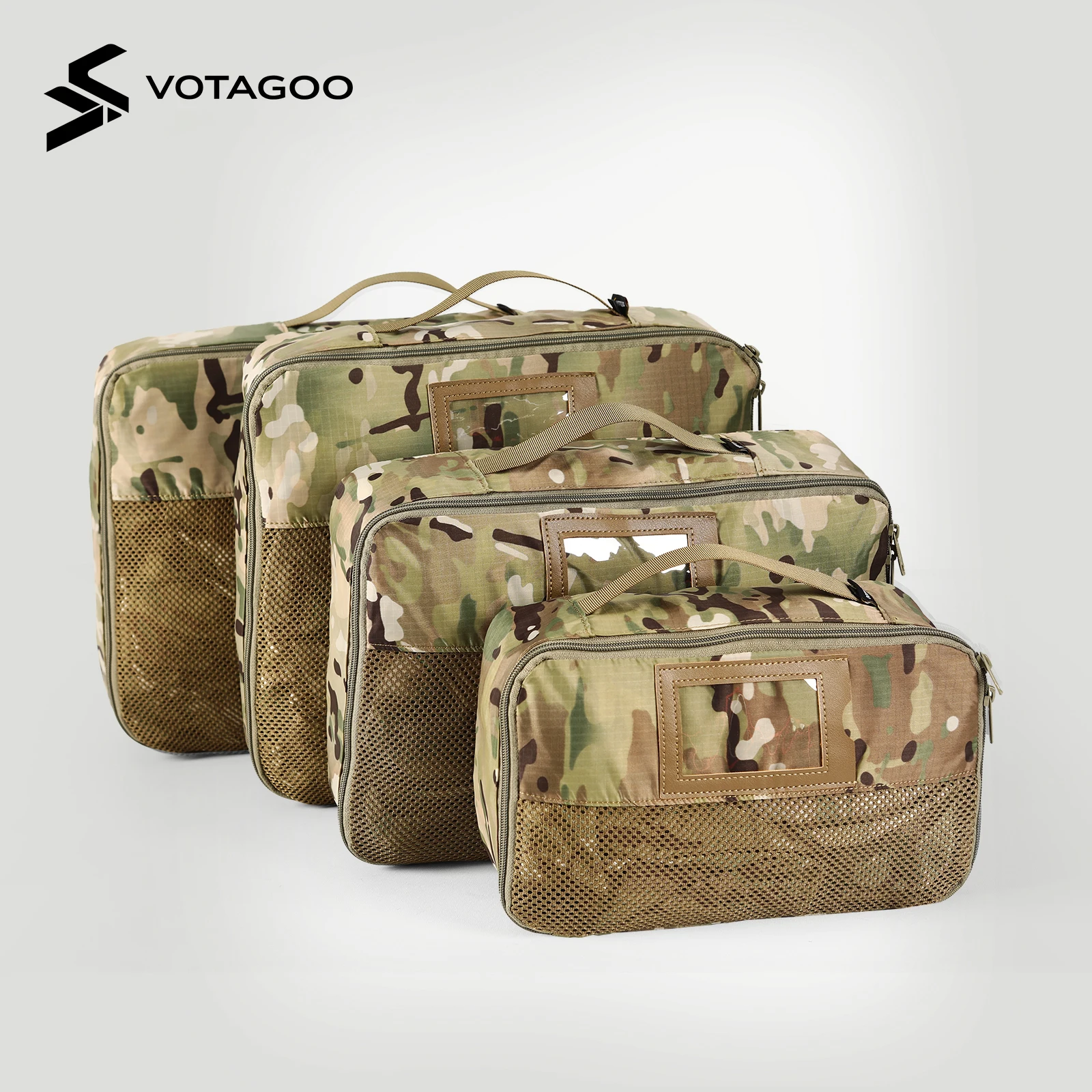VOTAGOO cubos de organización tácticos para viaje aire libre - imagen 4