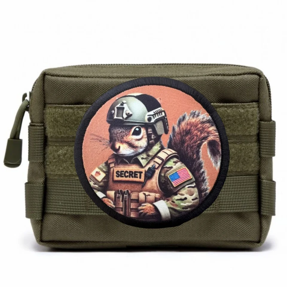 Ejemplo de aplicación en una mochila táctica MOLLE