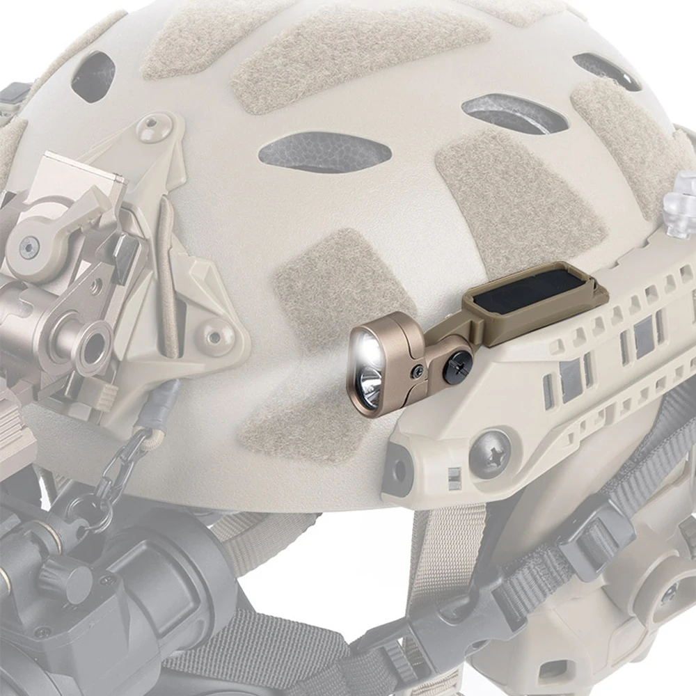 Casco táctico Modular ARC con carril para luz LED IR y riel - imagen 5