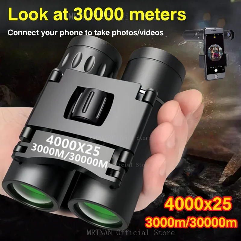 Binoculares HD 3000x22 Visión Nocturna Portátiles para Caza y Outdoor