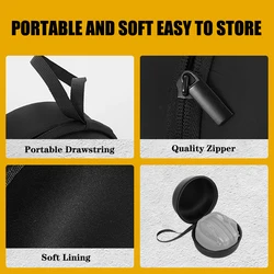 Estuche táctico rígido para auriculares plegables y protección auditiva