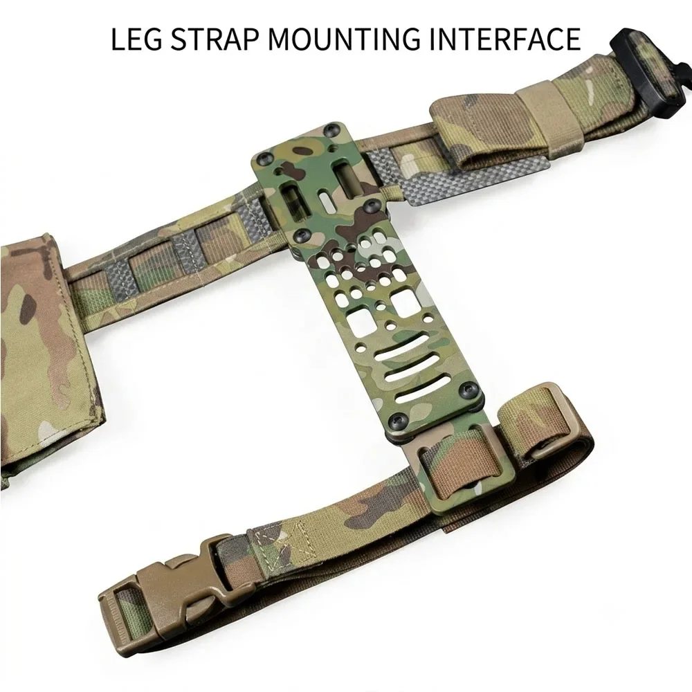 Adaptador MOLLE para Funda de Pierna – Soporte Táctico Ajustable - imagen 3