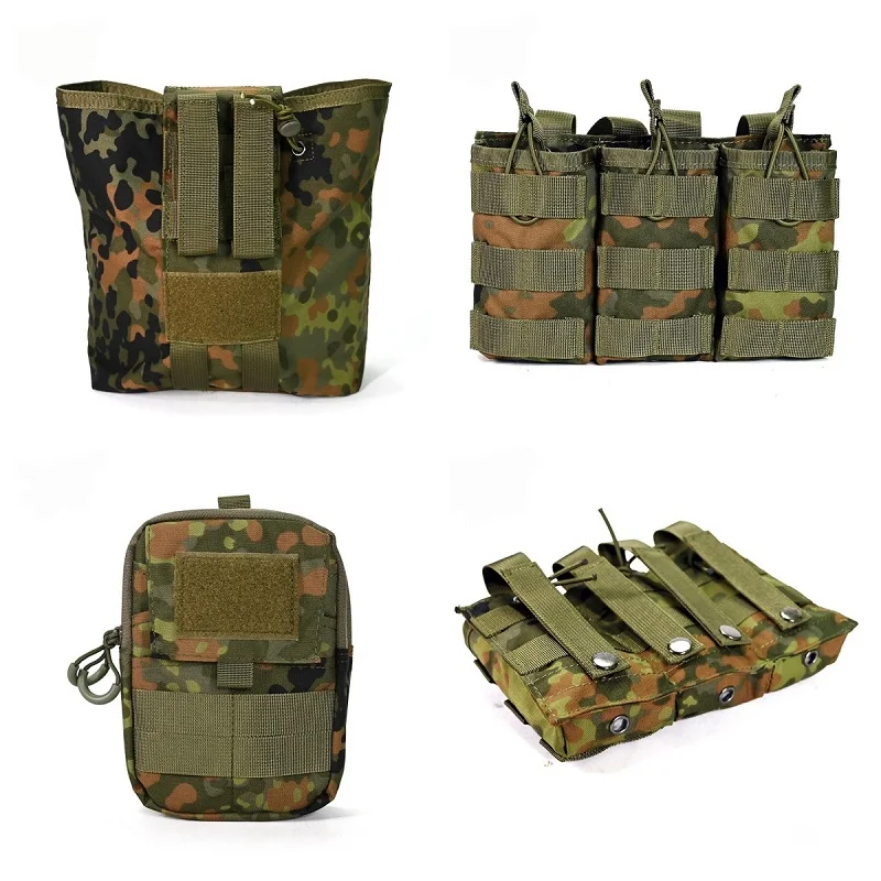 Bolsa organizadora triple ripstop para outdoor, botiquín y reciclaje - imagen 5
