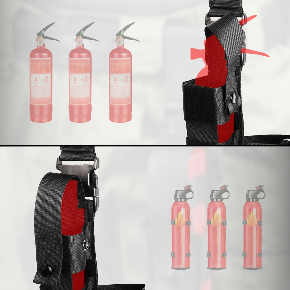 MK9 Funda táctica de muslo para spray de pimienta con tapa abatible - imagen 5