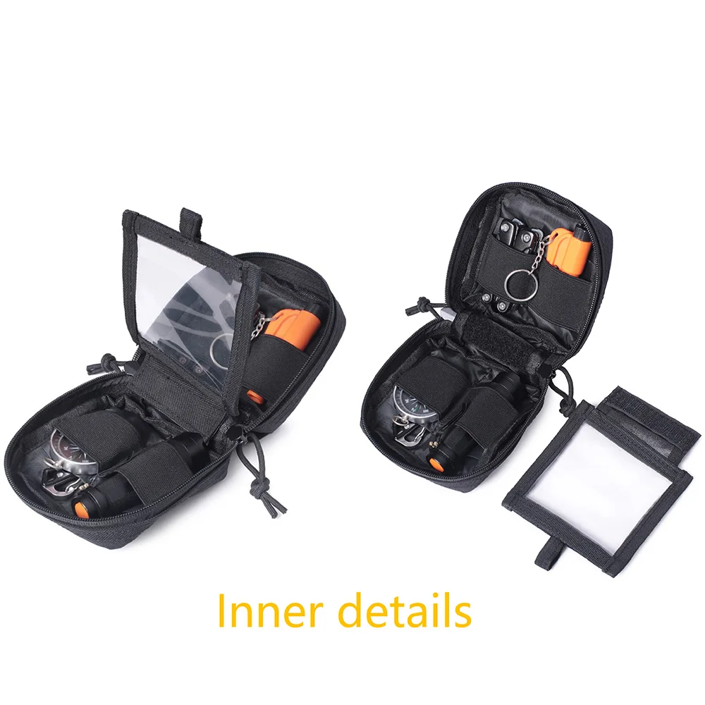 Bolsa de cintura táctica MOLLE EDC para herramientas y accesorios - imagen 2