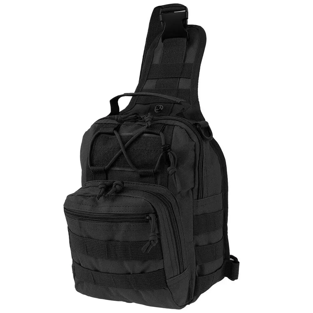 Bolso táctico impermeable cruzado de pecho camuflaje para ciclismo