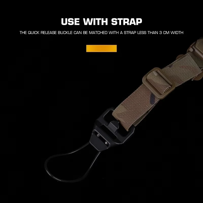 Hebilla táctica de liberación rápida para adaptador AK, Airsoft - imagen 5