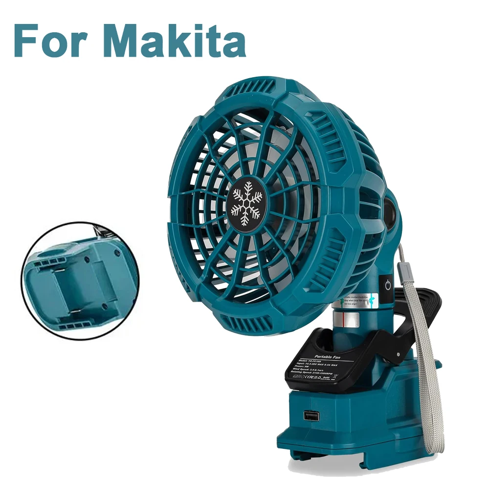 Cabezal orientable y ángulo de funcionamiento del ventilador