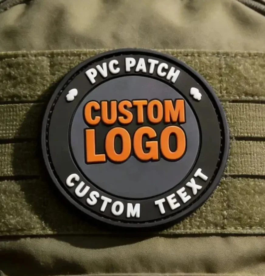 Parche táctico PVC 3D con velcro para mochilas, uniformes militares - imagen 4