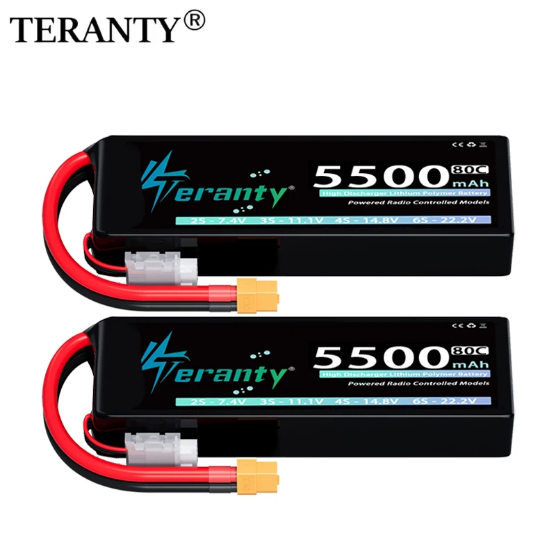 Batería LiPo Teranty para FPV con conector XT60 XT90
