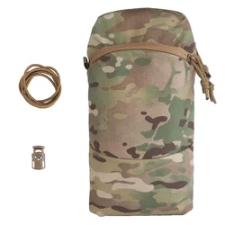 Bolsa de hidratación táctica universal MOLLE para caza y placa