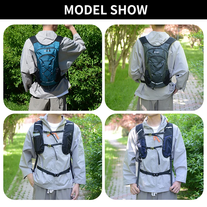 Chaleco hidratación impermeable para trail running y montaña - imagen 5