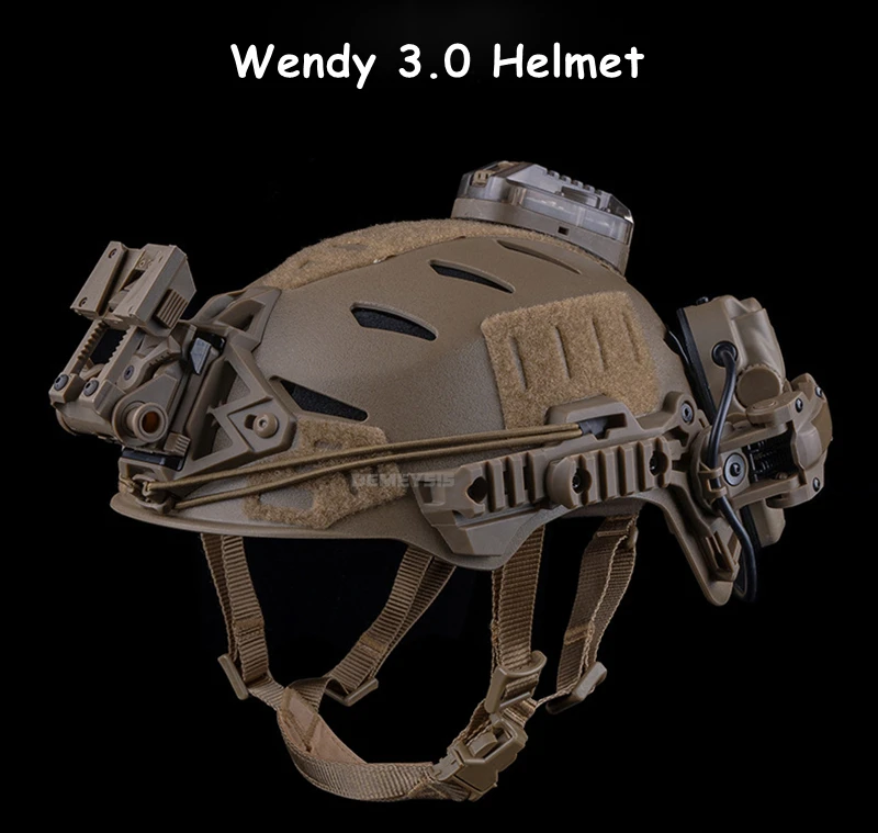 Casco Táctico Wendy 3.0 vista frontal