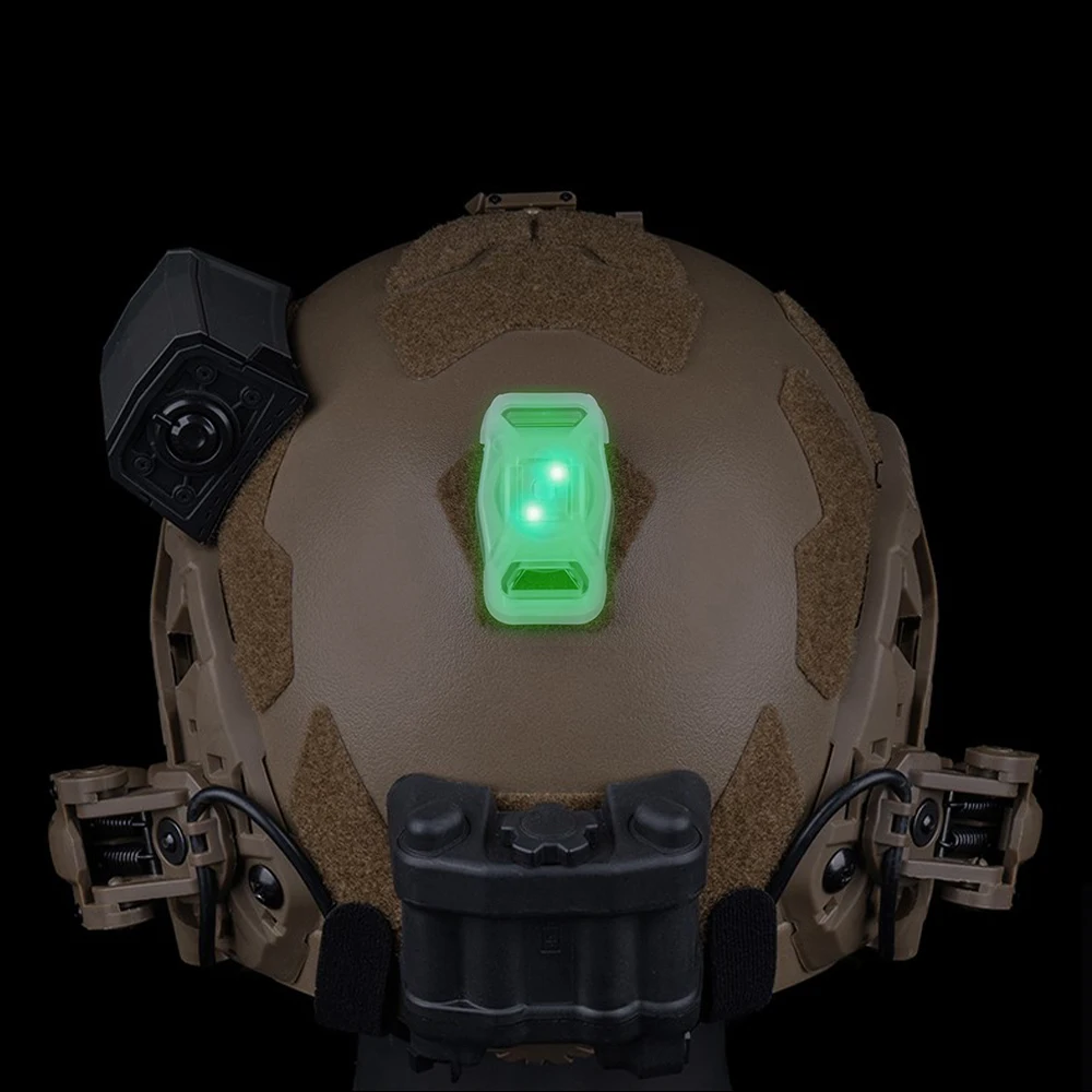 NANO Luz frontal para casco LED - 2 modos para moto, ciclismo y pesca - imagen 2