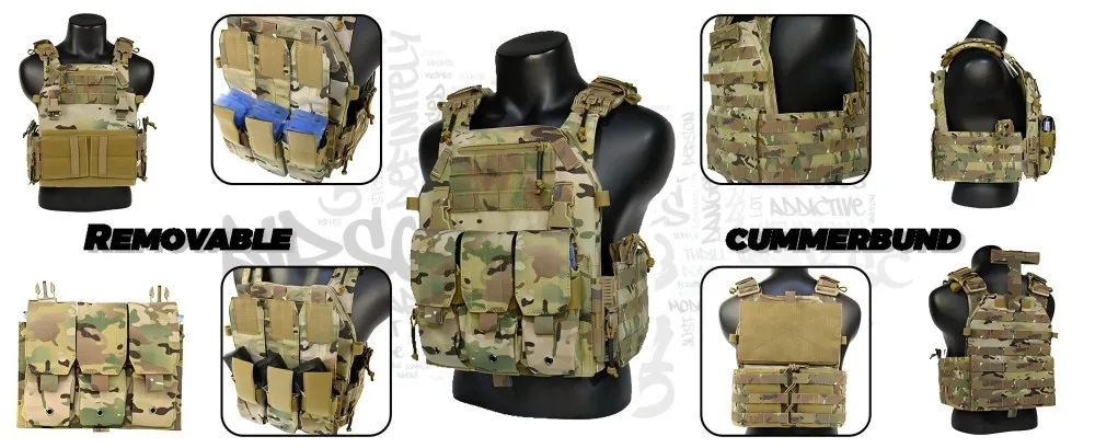 Detalle del sistema ROC con hebilla de liberación rápida