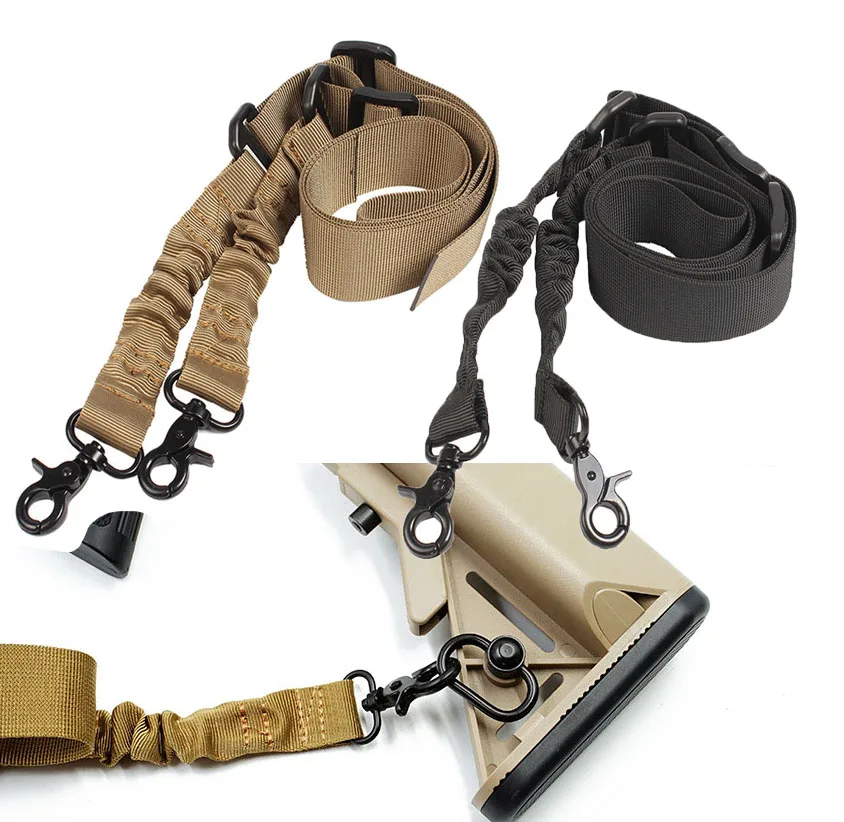 Eslinga militar táctica QD ajustable para rifle airsoft - imagen 5