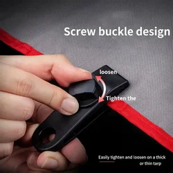 Clips tornillo pulgar alta resistencia – Para lonas y tiendas campaña